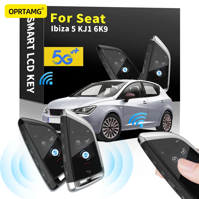 

Remote Key LCD Display Screen for keyless-go smart key vehicle For Seat Ibiza 5 KJ1 6K9 2000 2001 2002-2018 2019 2020 2021 2022