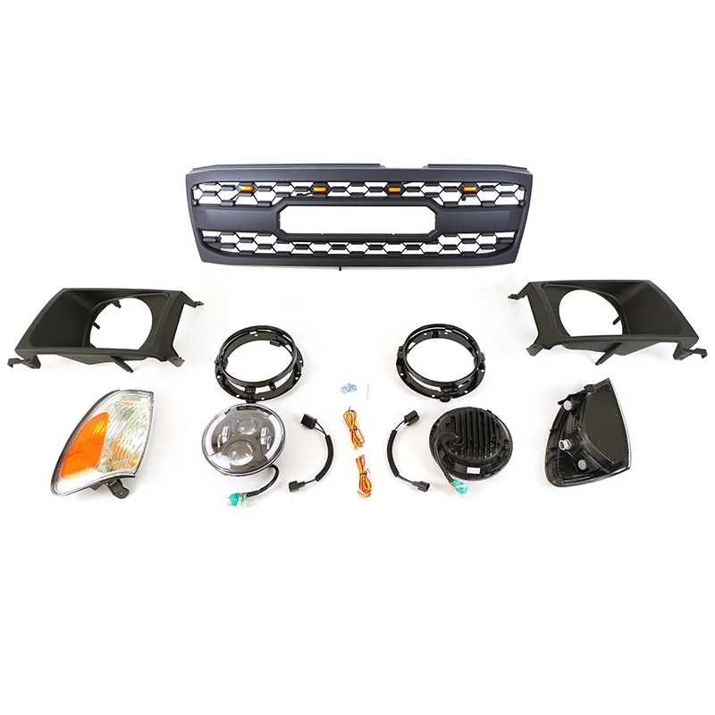 2003-2006 автозапчасти новый стиль Черная передняя решетка радиатора объемные