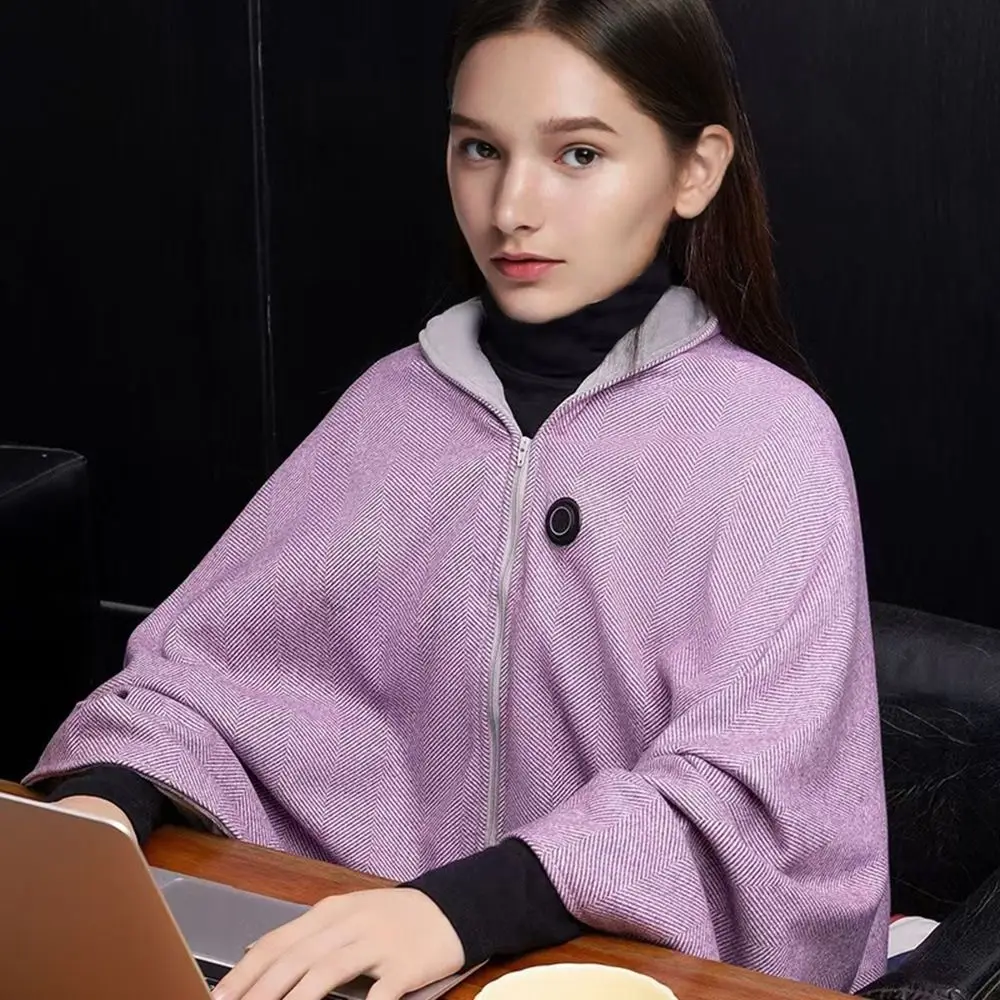 Новое носимое одеяло с электрическим подогревом через USB 3 уровня нагрева