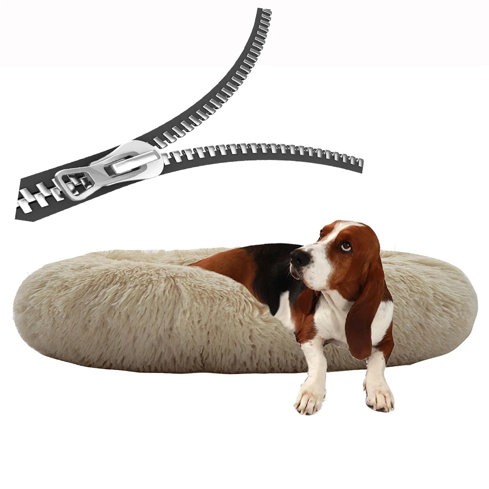 Кровать для собаки на молнии Длинная плюшевая кровать больших - Цена: 6216.03