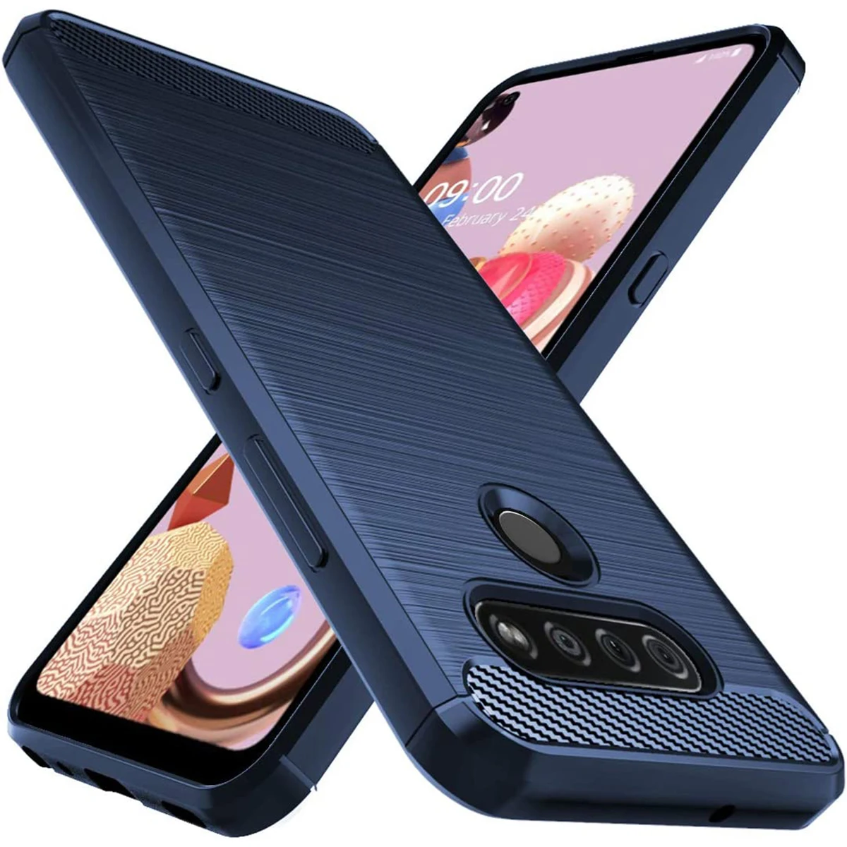 Чехол из ТПУ для LG K51 Q51 K52 Q52 K61 Q62 K42 K22 K92