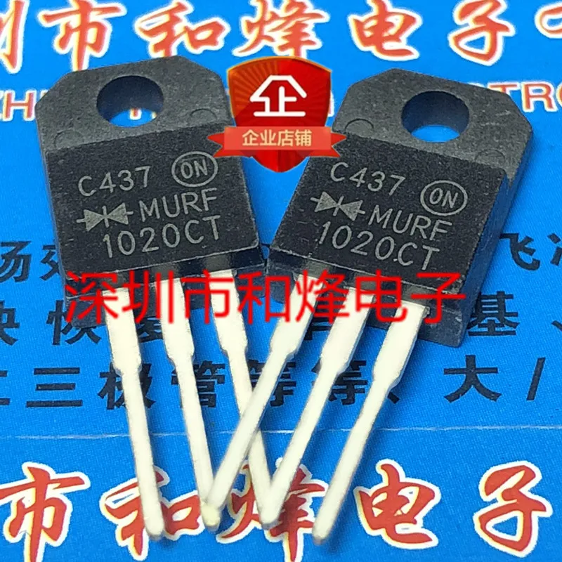 

5 шт.-10 шт. MURF1020CT TO-220F 200V 10A на складе, новый и оригинальный