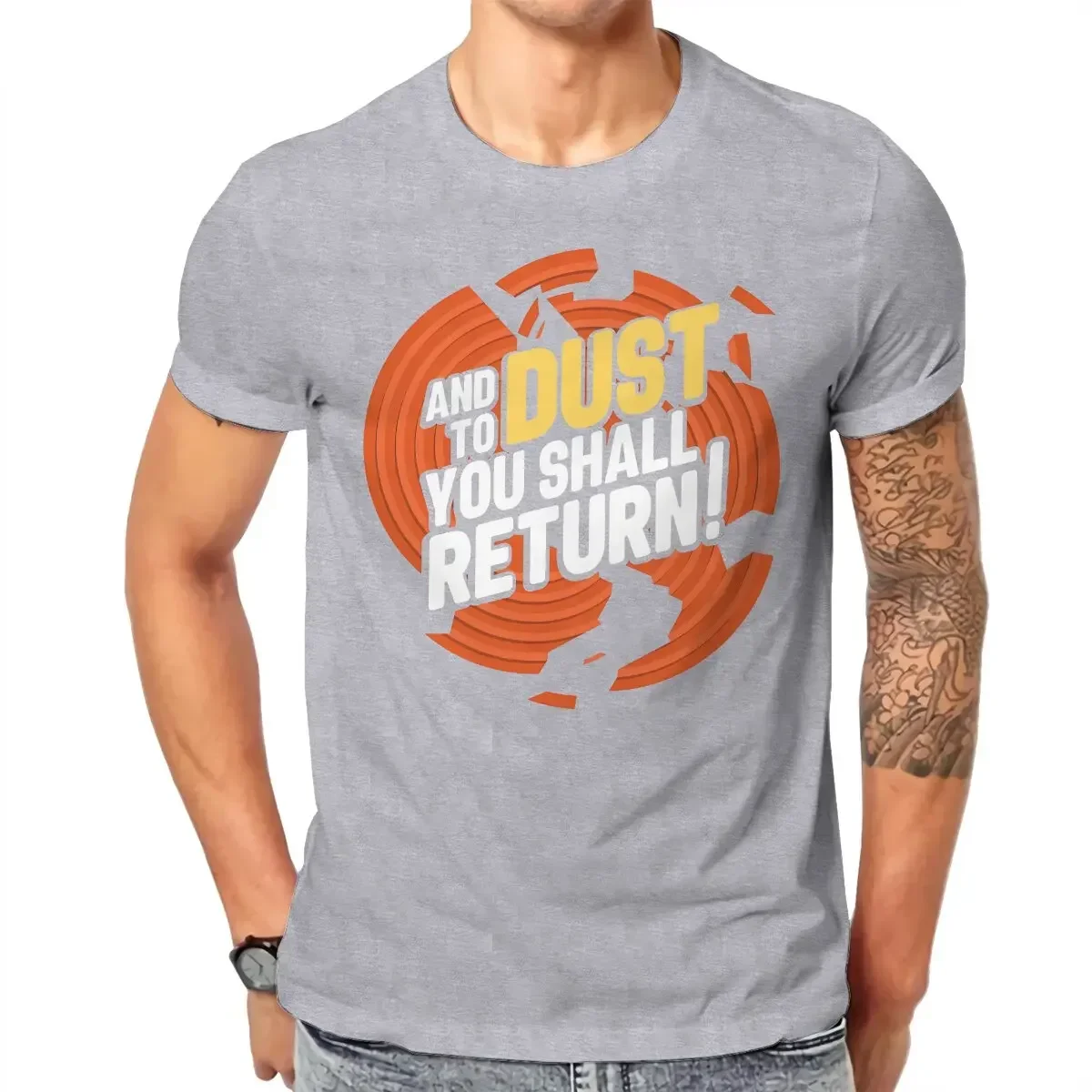 Футболка мужская с мультяшным принтом забавная дышащая удобная рубашка в стиле