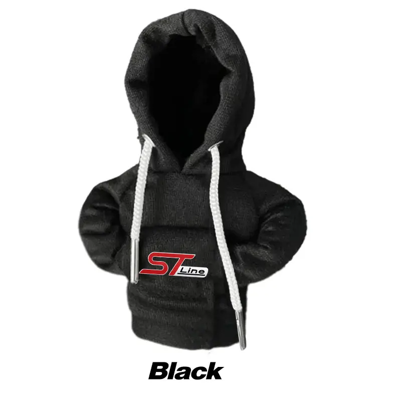 

Толстовка с капюшоном для автомобиля, чехол для ручки переключения передач, чехол для рычага Ford ST Line Focus Mk4 MK3 4 EDGE Puma Fiesta Mondeo MK5