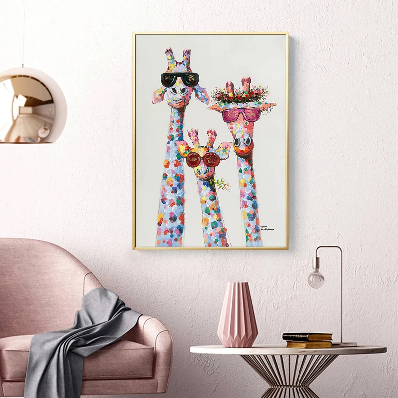 Милые украшения для детской комнаты настенные картины цельный плакат