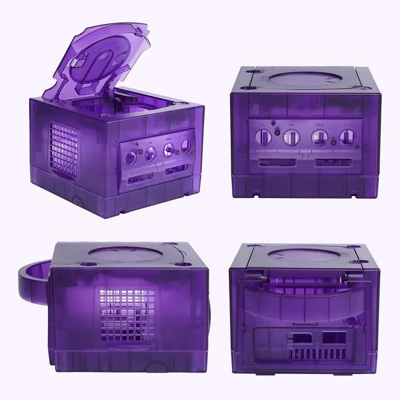 Фото Прозрачный сменный корпус для игровой консоли Gamecube NGC GC DOL-001 DOL-101 №4