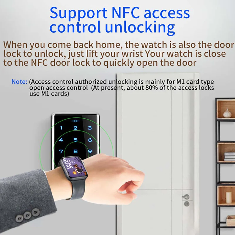 2022 оригинальные Смарт-часы IWO NFC для мужчин и женщин серия с 7 циферблатами вызовы