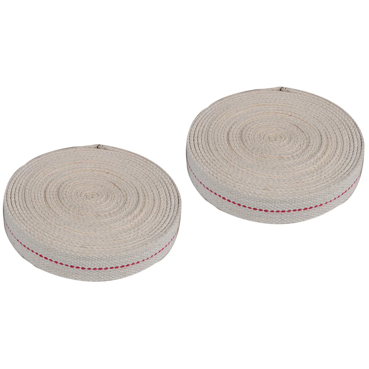 

2x Kerosene Lamp Wick Wick Replacement DIY Lamp Accessories Round Cotton Wick Wick Replacement Flat Cotton Wick