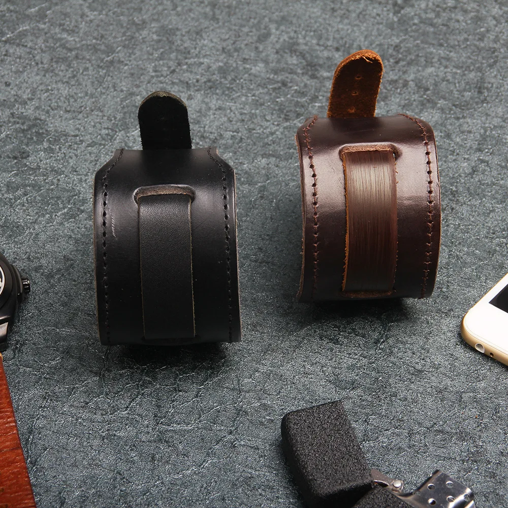 

Fashion Classic Men Wide PU Leather Bracelet Black Brown Wide Cuff Bracelets Bangles Vintage Punk Wristband Men Jewelry Gift