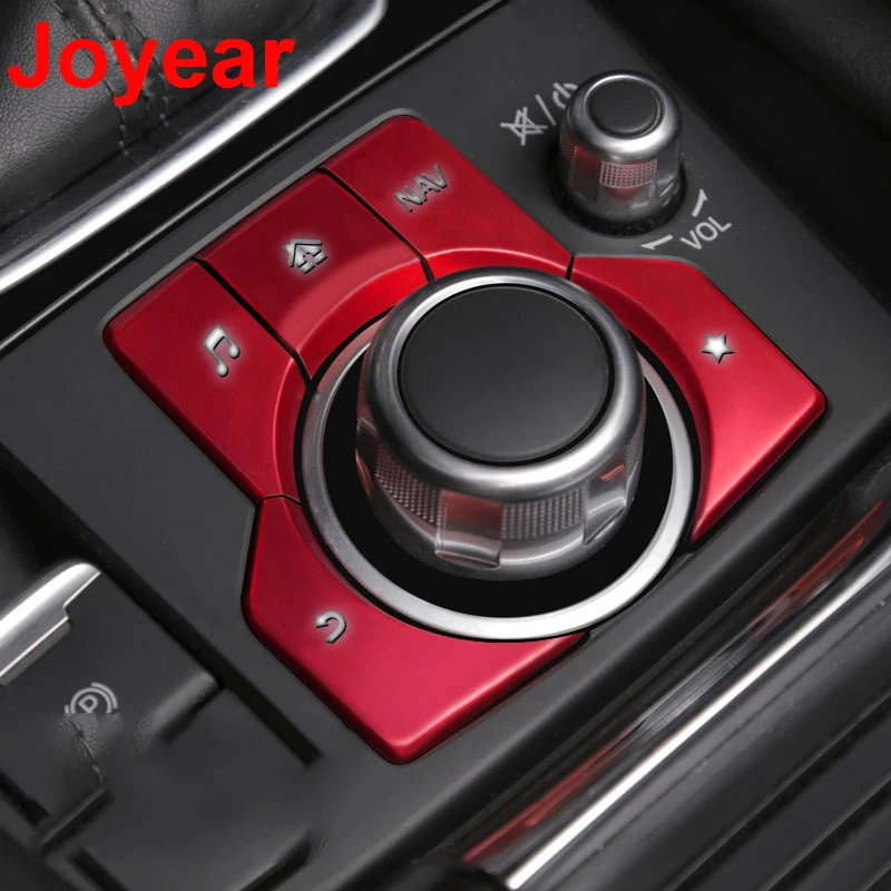 

For Mazda 3 Axela 2022 Electronic Handbrake Multimedia Automatic Parking Scratch-resistant Wear-resistant Button Stickers