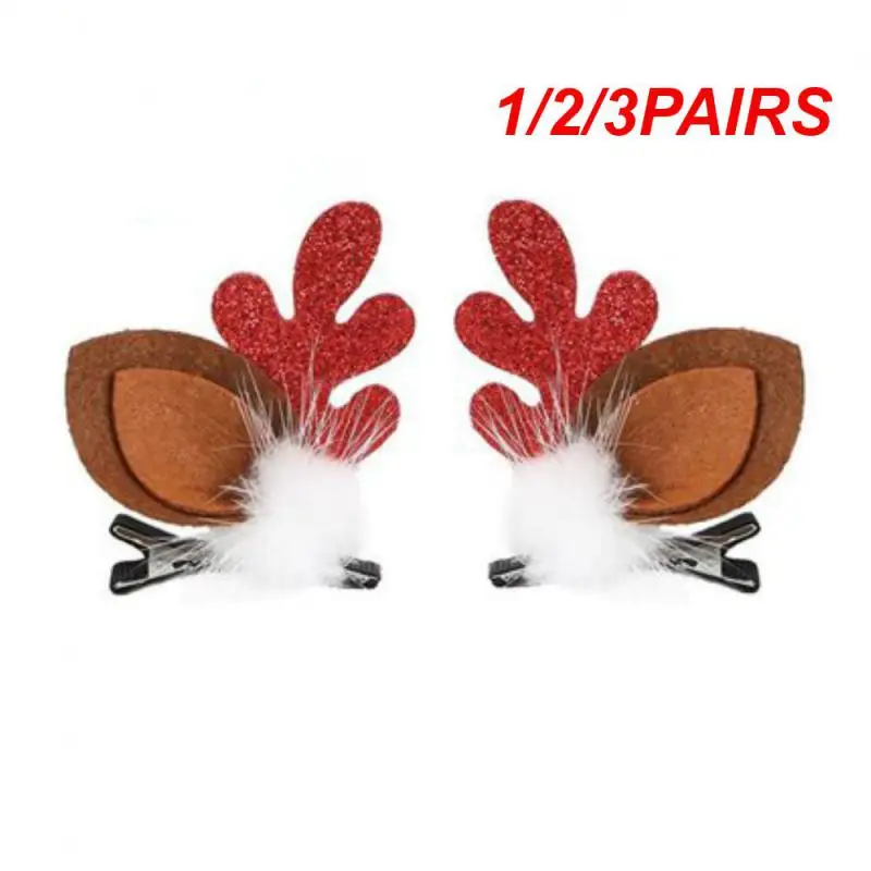 

1/2/3 пары, рождественские украшения для волос