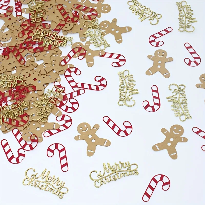 

Рождественское конфетти из бумаги