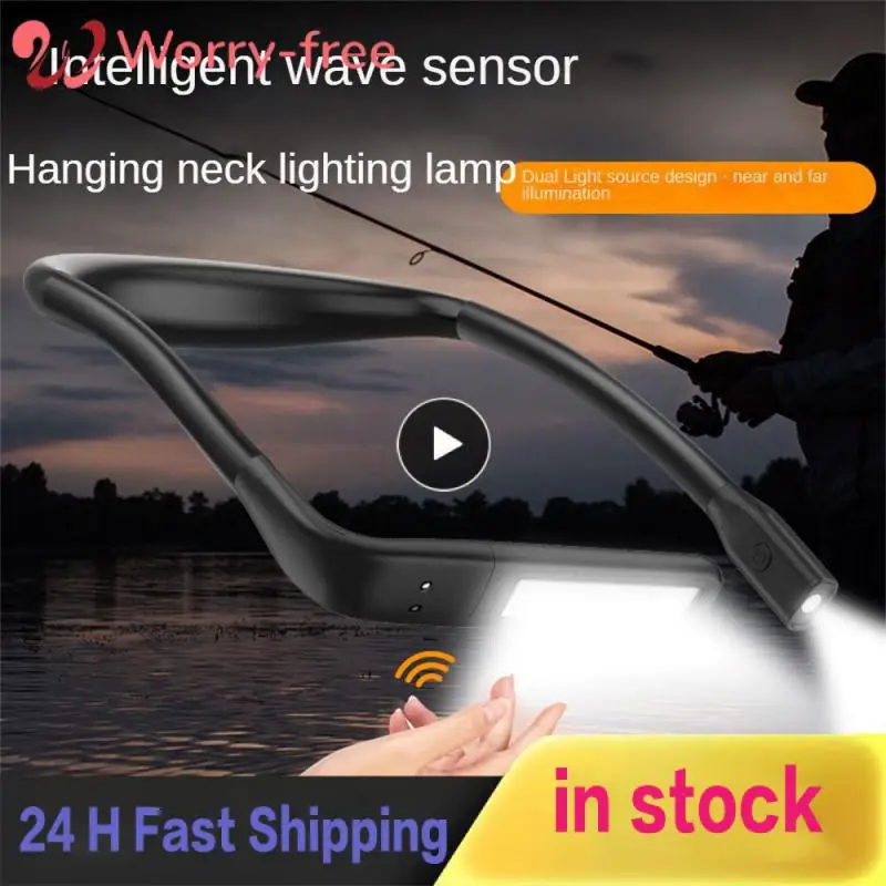 

Dimmable Running Fishing Light Hanging Neck Flashlight Flexible ‎adjustable Led Book Lights Neck Lamp Led Lights Lightweight 5v