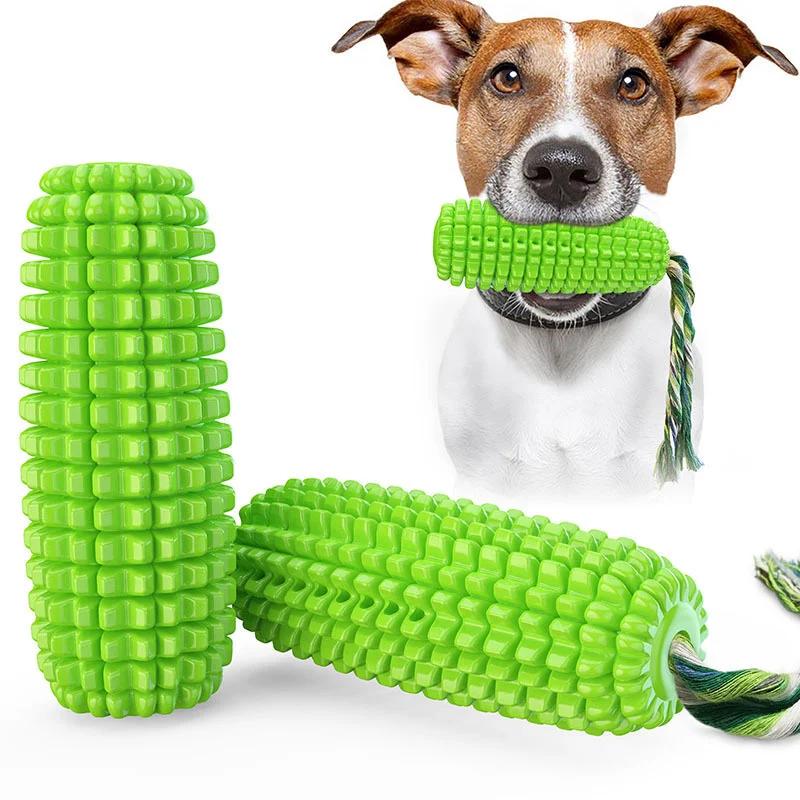Pet Supplies Corn Sounding Tooth Bar Dog Toothbrush Dog Toy Puppy Molars Dog Tooth Grinding Dog Toys