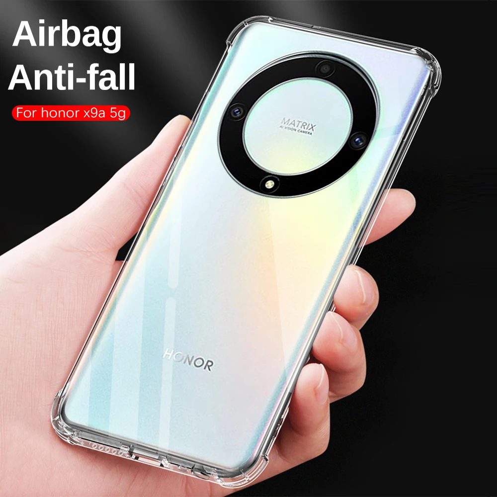 Transparent Soft Back Case For Honor X9a Honar x40 x 9 a 40 9A HonorX9a 5G Lens Protection Silicone Phone Cover Fundas 6.67inch