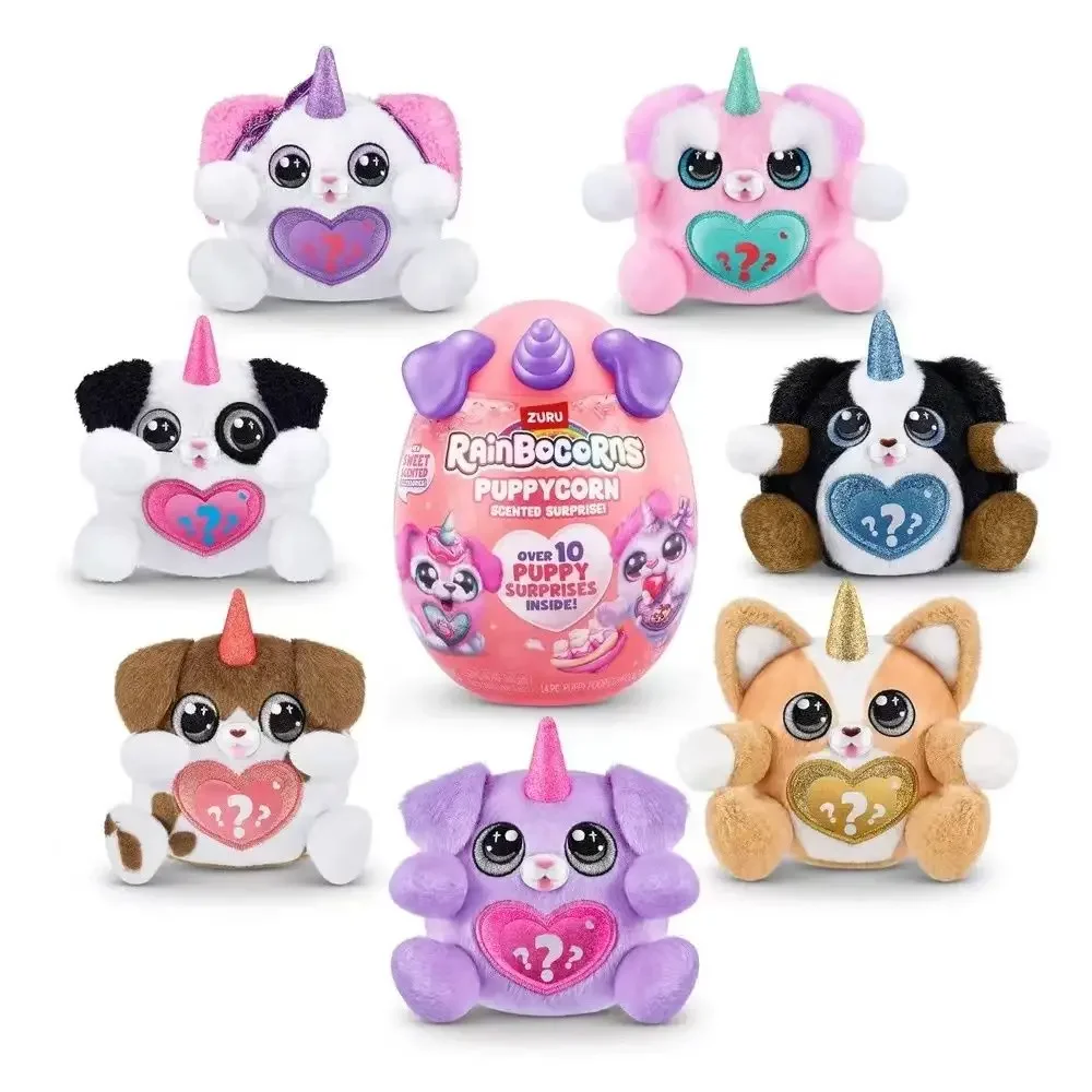 Zuru Dog Слепая Коробка-сюрприз Волшебное Яйцо Игрушка-плюшевая Кукла Радужный