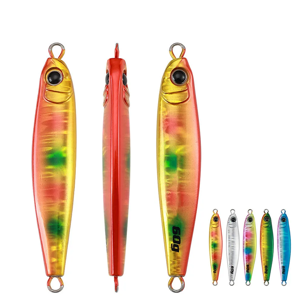 

Mavllos Offshore Lead Jigging Lure 60g 80g 45g Long Distant Throwing Off Shore Casting Bait for Sea Bass Lead Bait