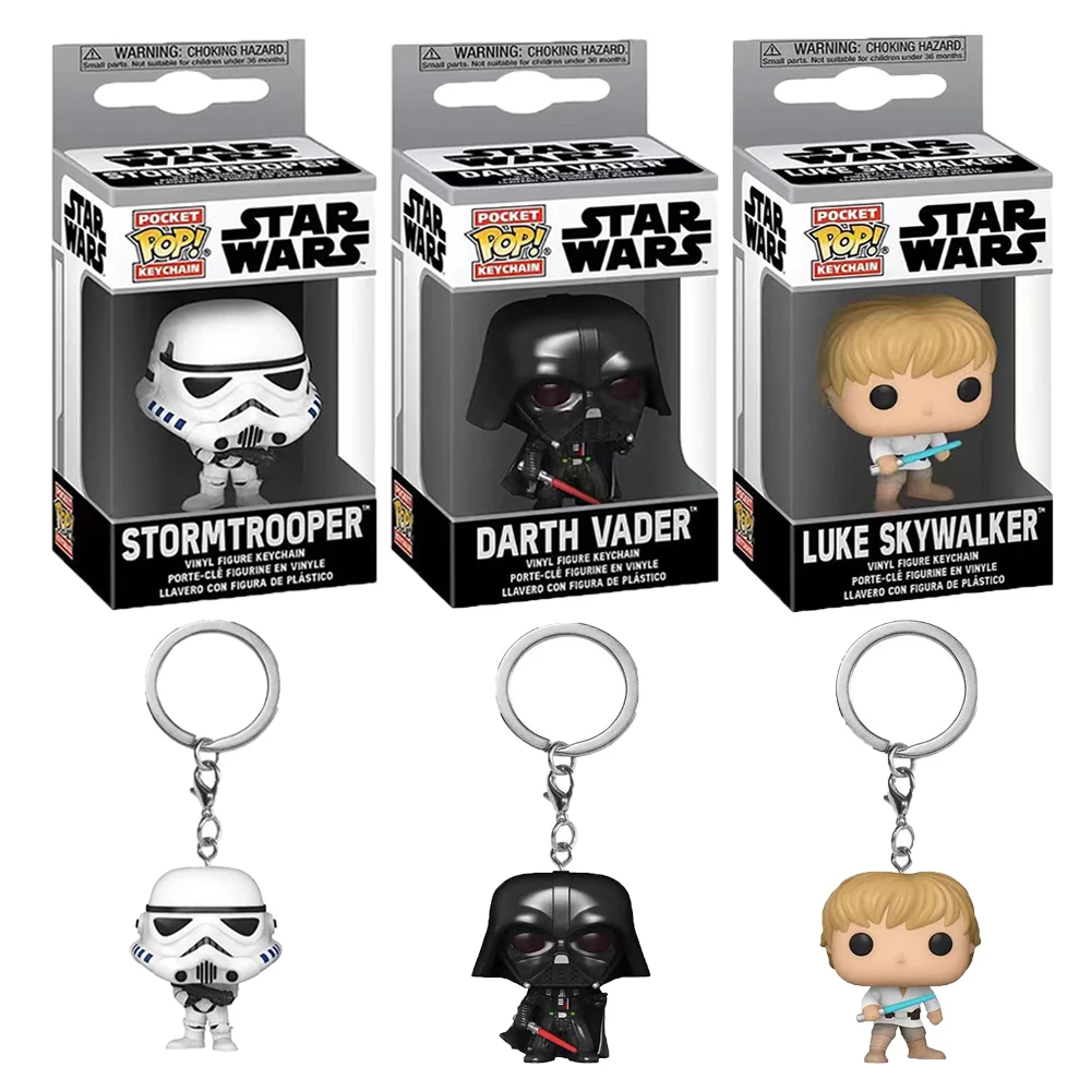 FUNKO POP брелок популярный фильм Звездные войны персонаж Люк Скайуокер изысканная