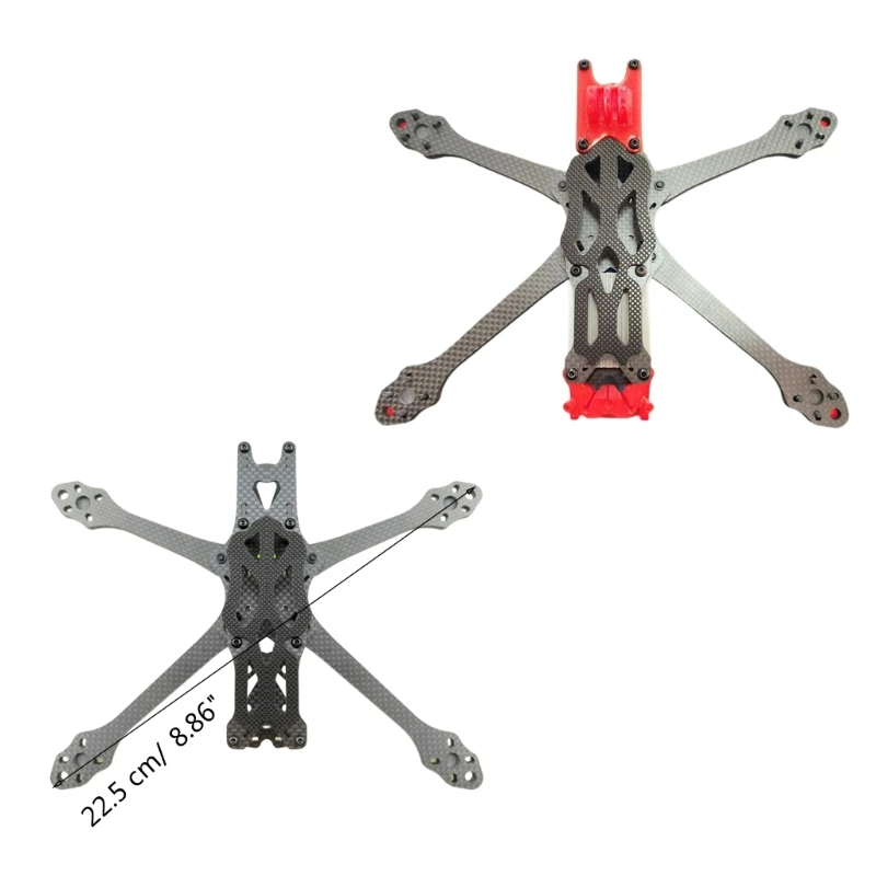 Комплект рамы FPV из углеродного волокна 240 мм 5 дюймов для APEXDC Flight DIY