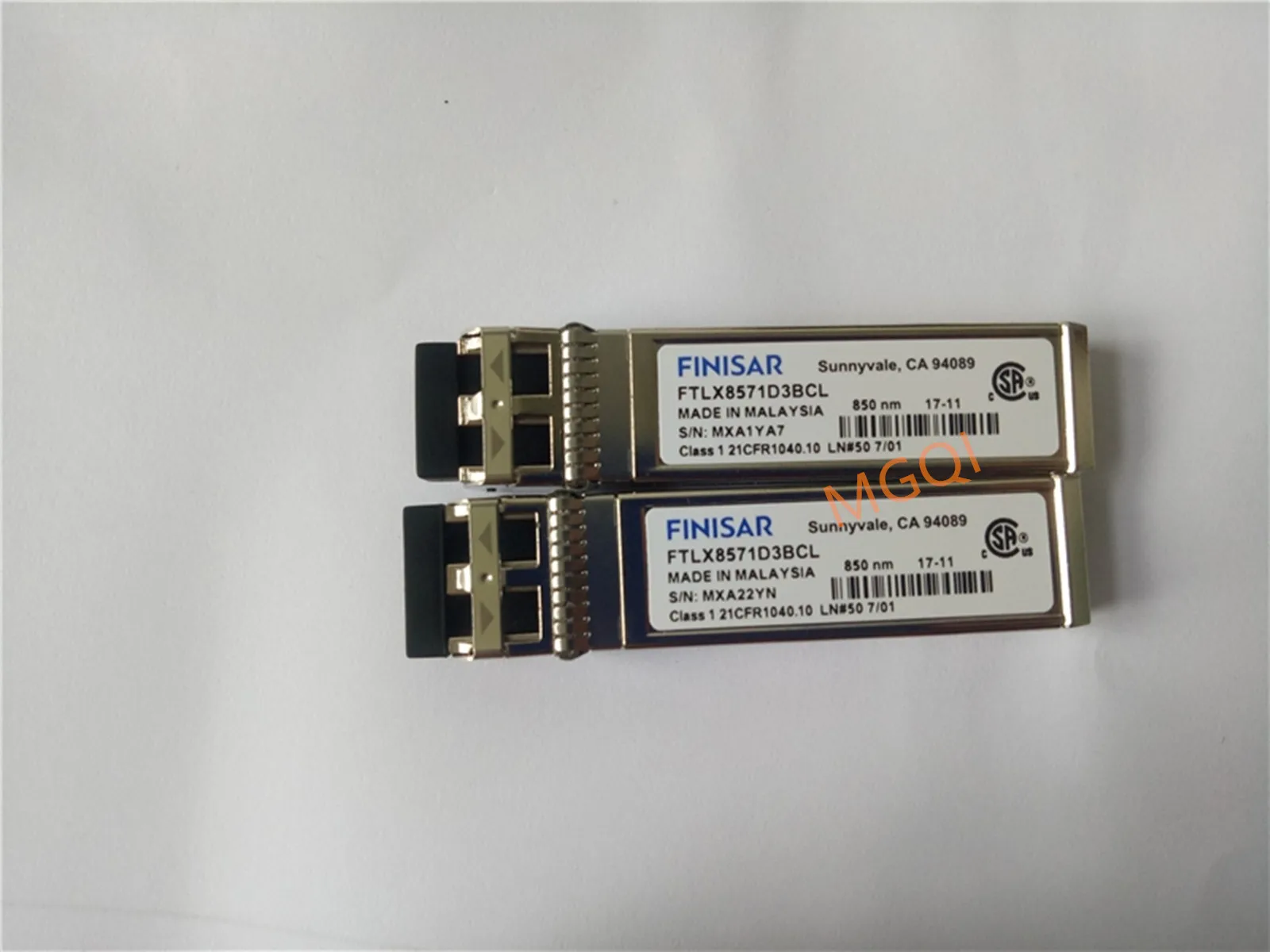 Finisar 10g SR 850NM SFP+ FTLX8571D3BCL/10GB Network adapter/10GB switches sfp fiber module/network adapter general module
