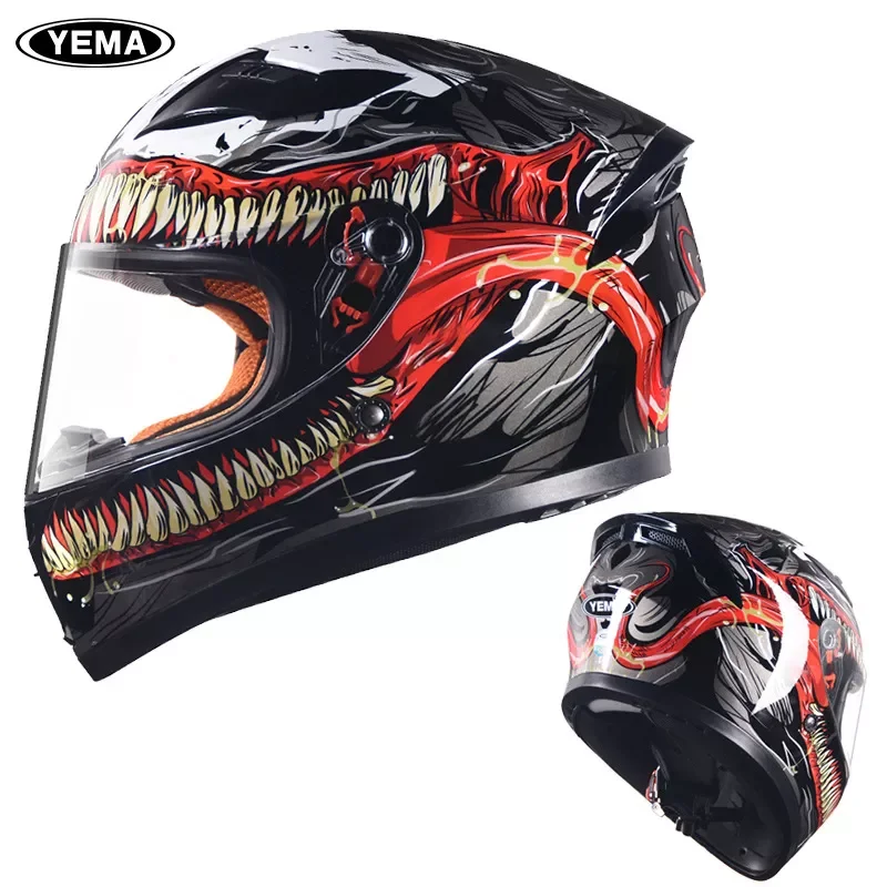 

Helmet Vehicle Women Winter Helmet Motorcycle Helmet Male Helmet Motorcycle Full Helmet Clown/ Casco Moto
