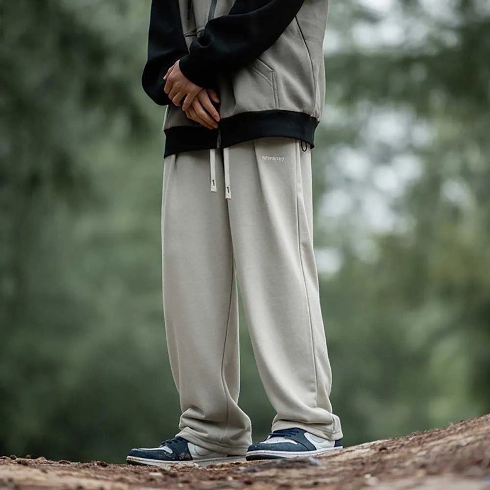 

Fashion Sweatpants Men Casual Straight Trousers Cotton Streetwear Hiphop Harem Joggers Track Pants Clothing