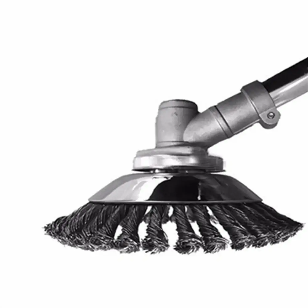 6Inch Weed Grass Metal Trimmer Edger Head Carbon Steel Wire 