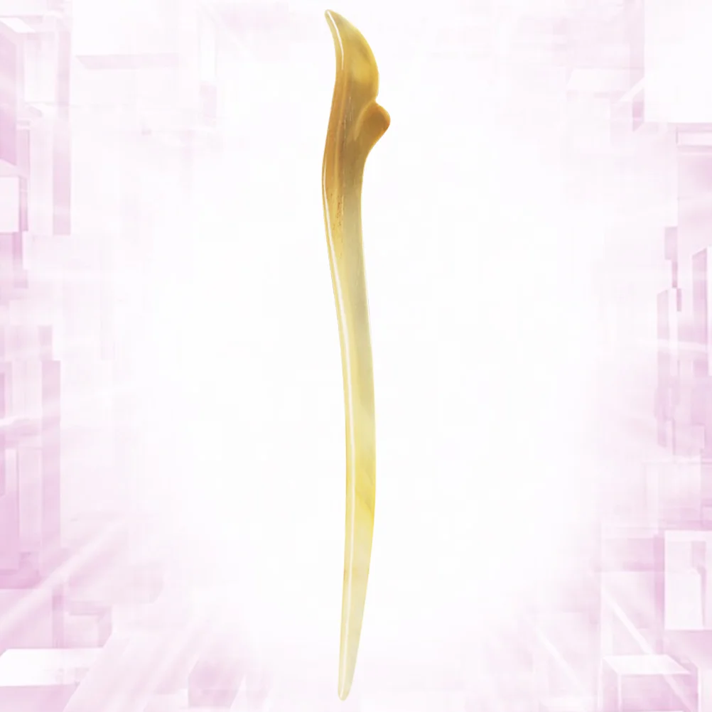 

Hair Sticks Chinese Vintage Horn Chopsticks Stickpin Flower Buns Shawl Style Accessory Prom Chignonpicks Cliphairpinretro Thick