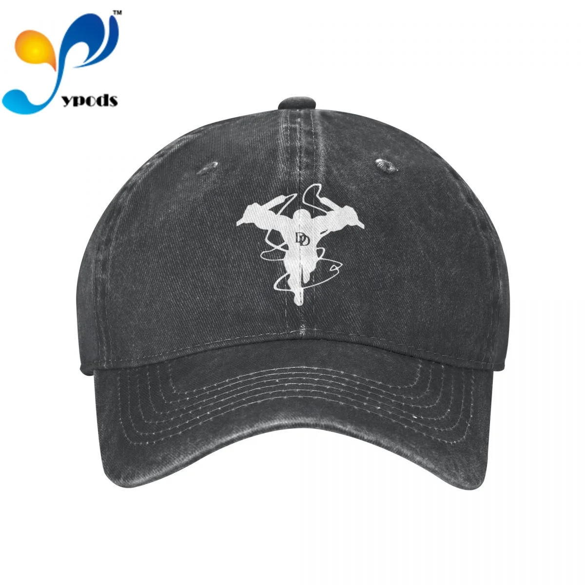 

Daredevil Silhouette Denim Baseball cap Snapback Hats Autumn Summer Hat for Men Women Caps Casquette hats