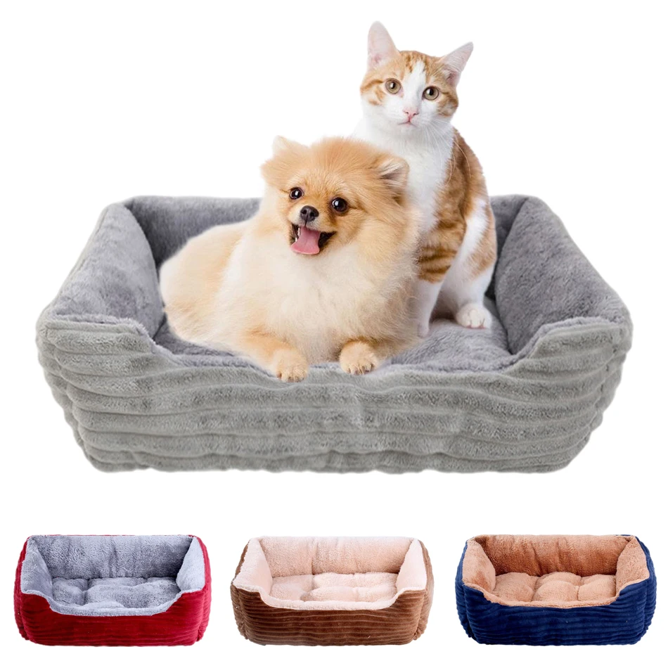 

Cat Sofa Bed Dog Mat House Cushion Pet Sleeping Sofa Beds Winter Warm Mat for Large Small Dog legowisko dla psa camas para perro
