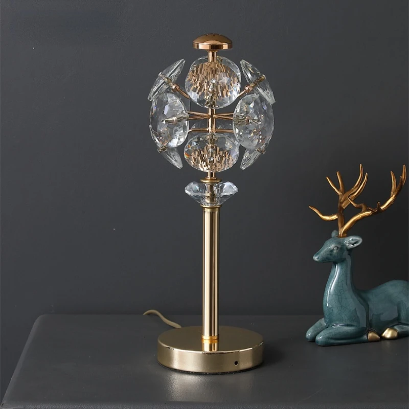 Роскошная настольная лампа K9 в стиле пост-модерн светодиодный светильник для