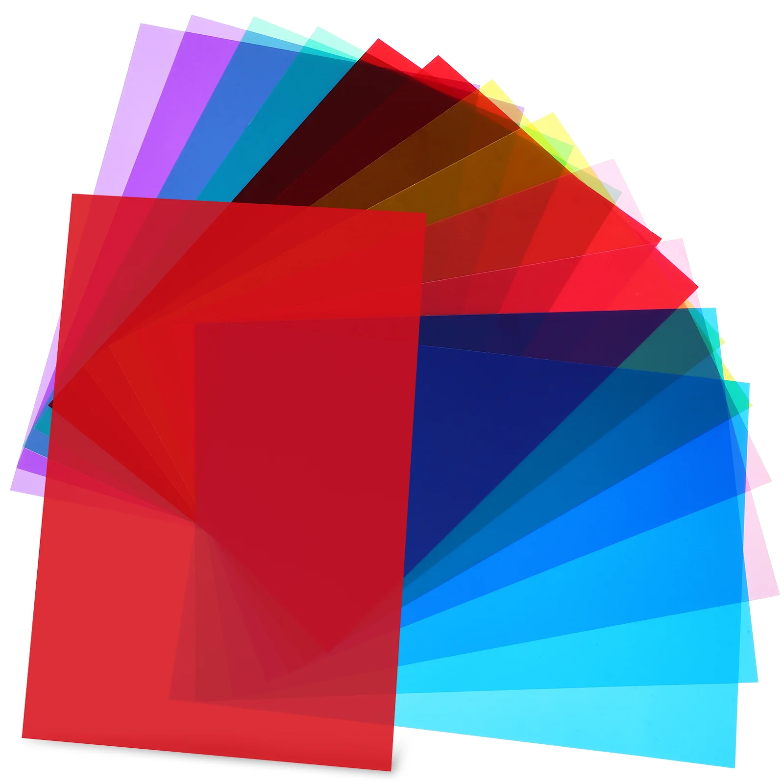 12-комплект цветных гелевых фильтров для освещения полупрозрачная пленка вспышки