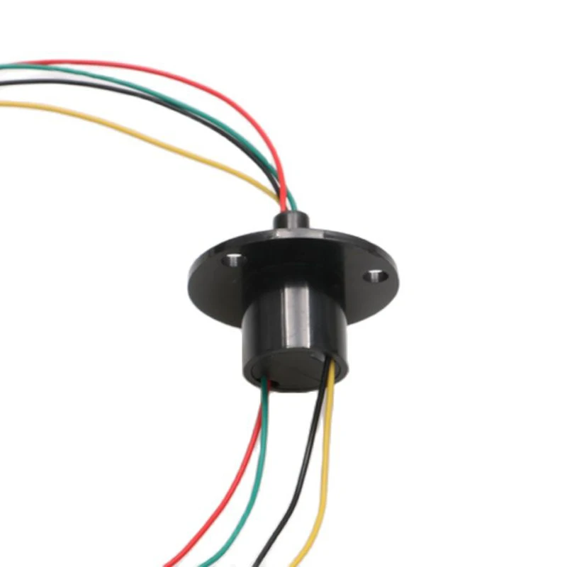 1PCS Wind Power Slip Ring 5A Dia.22mm 2/3/4/6/8/12CH Channels Wires Conductive Rotary Joint for Amusement Equipment Accessories - купить по