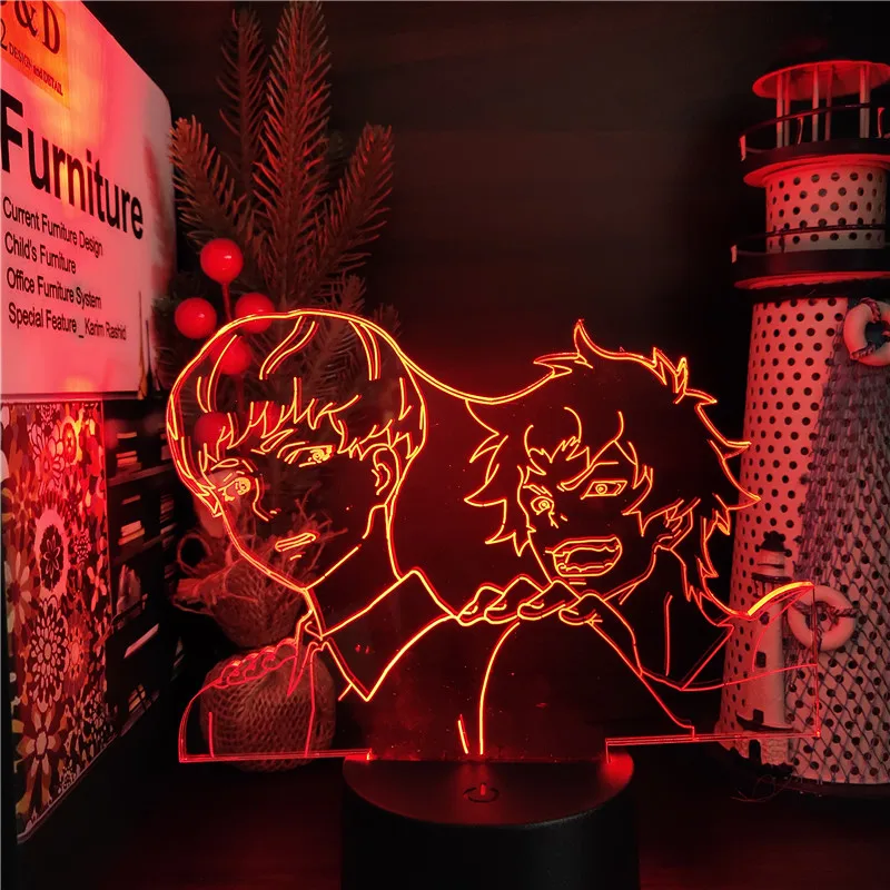 

Devilman Crybaby 3D Illusion Lamp AnimeLed Night Light Color Changing Lampara Kids Bedroom Decor Table Lampe Manga Birthday Gift