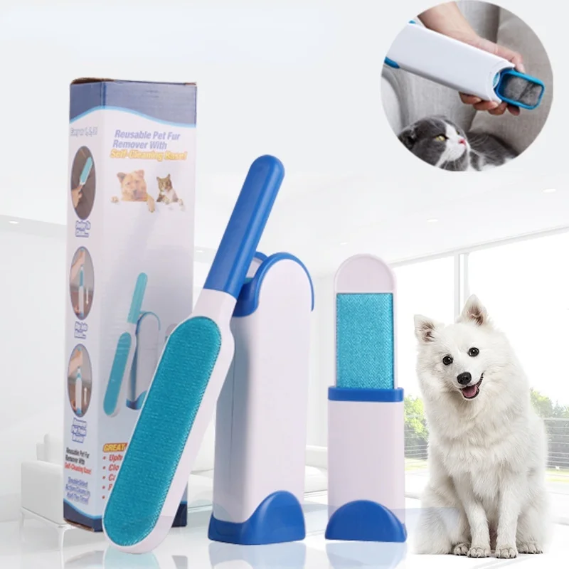 

Magic Fur Hair Cleaner Brusher Pet Fur Lint Remover Wizard Brush Travel Size