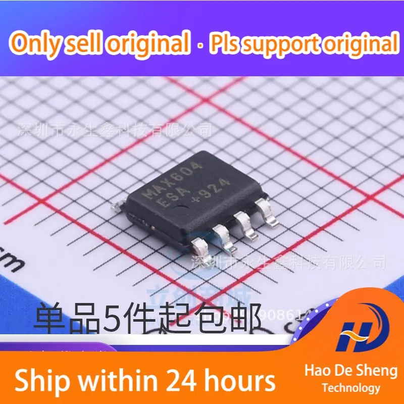 

10 шт./лот MAX604ESA SOP8 MAX604 IC новый оригинальный фотовнешний аккумулятор