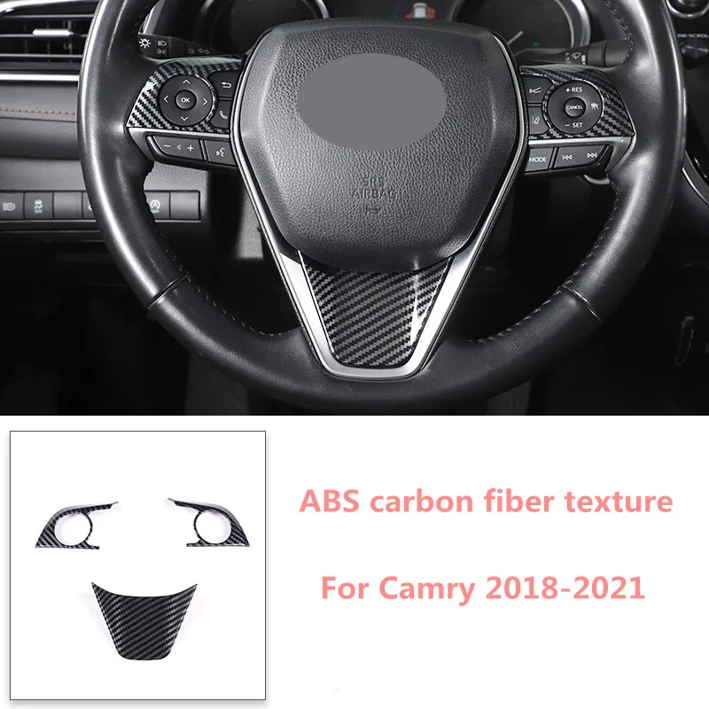 

For Toyota Camry 2018-2021 steering wheel key box decorative patch interior modification