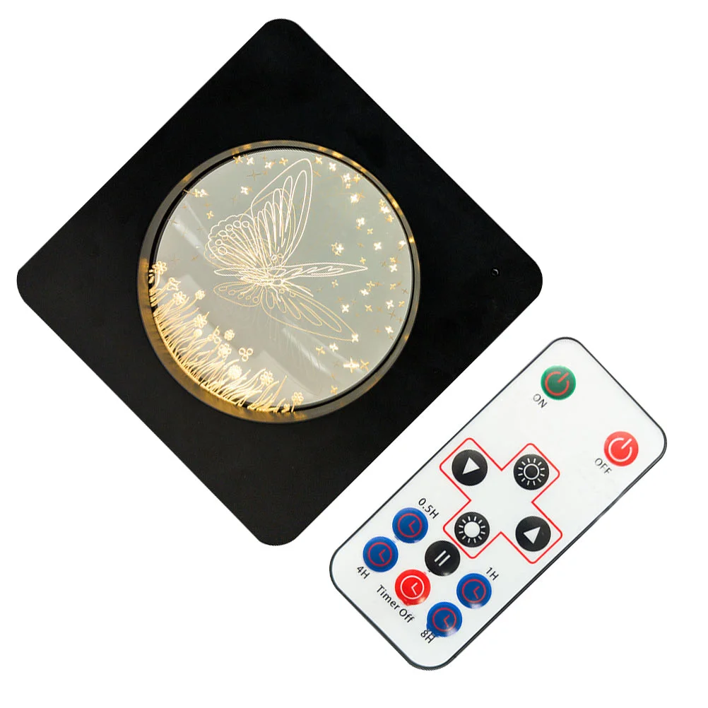 

1Set Decorative Vivid Butterfly-Lamp Unique LED Night Light Warm USB Light