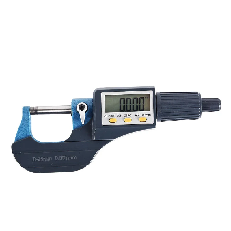 

0.001 mm Electronic Outside Micrometer 25-50 with Extra Large LCD Screen Digital Caliper Gauge