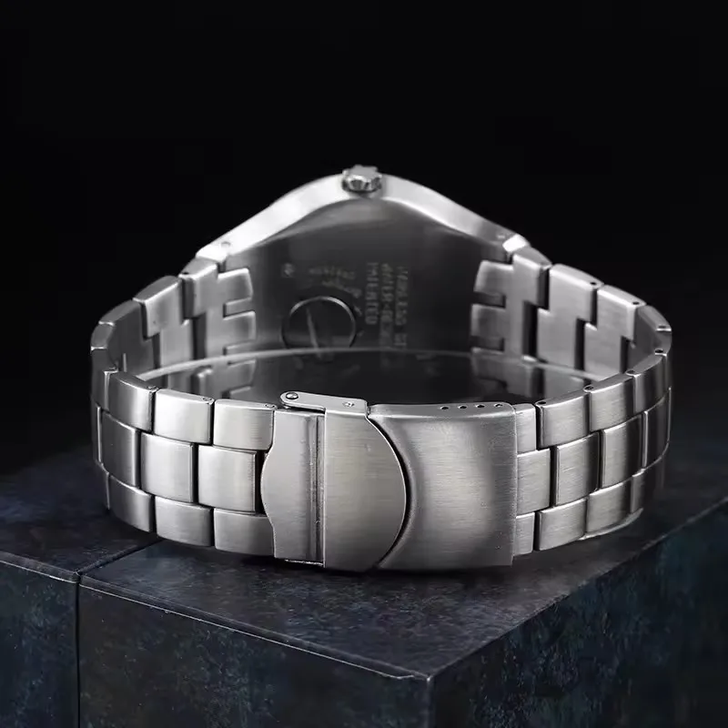 Фото Ремешок для часов Swatch 20 мм с вогнутым и выпуклым креплением YTS401 YTS402 YTS407G YTB400 YTS403 409, браслет из прецизионной стали №3