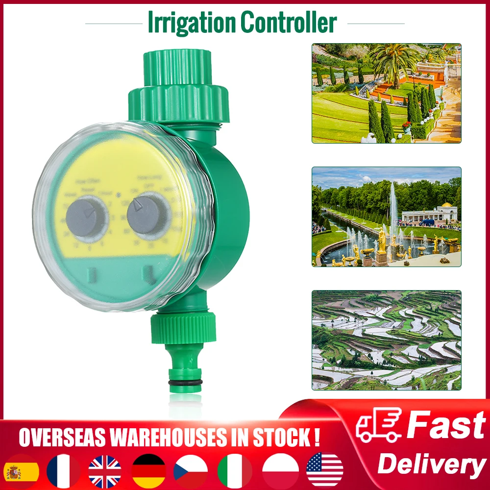 

Garden Timed Irrigation Controller Automatic Sprinkler Controller Programmable Valve Hose Watering Timer Faucet Gardening Tool