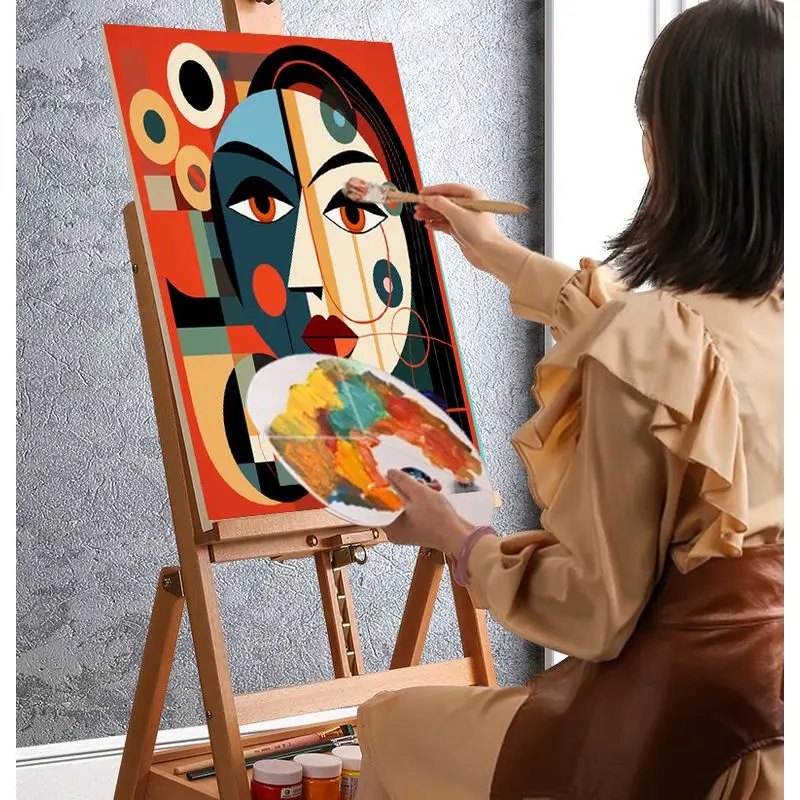 Картина по номерам на холсте сделай сам