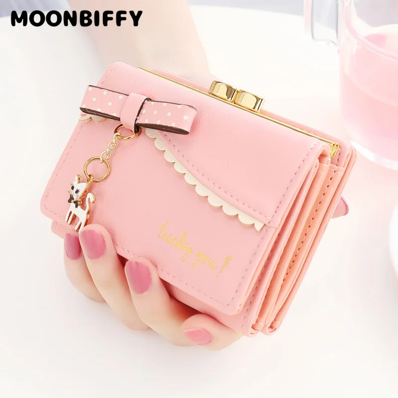

Women Wallet PU Leather Hasp Purse Fashion Women Cute Cat Wallet Bag Coin Purse Bag Money Purse Clutch Wallet Female Card Holder