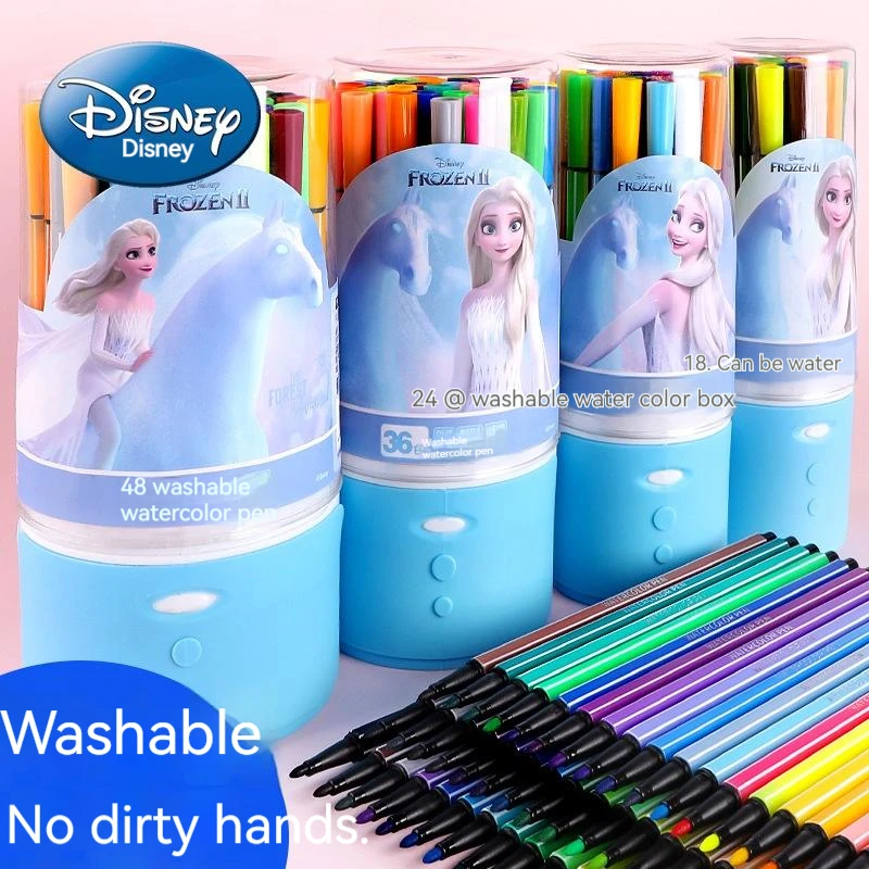 

Washable Watercolor Pens Children's Stationery Elementary School Drawing Graffiti Pens June 1 Children's Day Gift
