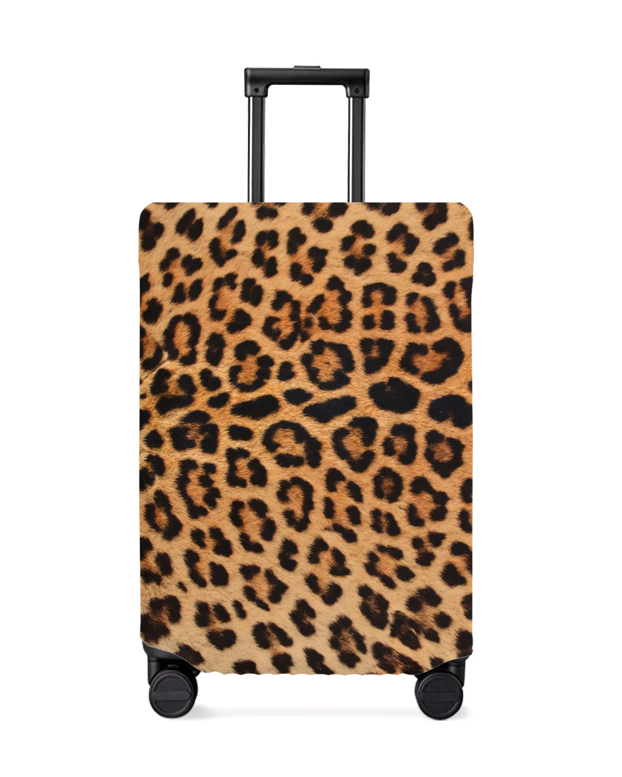 

Leopard Print Travel Luggage Cover Elastic Baggage Cover Suitable For 18-32 Inch Suitcase Case Dust Cover Travel Accessories