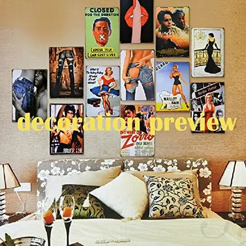 Звезда 55 большой профиль Собственная винтажная Ретро металлическая Оловянная