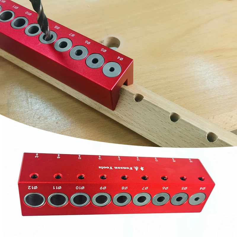 

4 мм-12 мм деревообрабатывающий карманный зажим для сверления отверстий Самоцентрирующийся вертикальный направляющий для сверления отверстие для строения Деревообрабатывающие инструменты