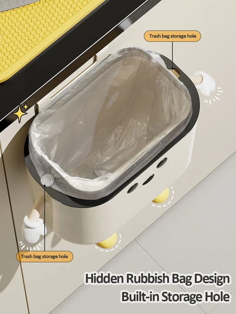 Настенное мусорное ведро для кухни 9 л/12 л