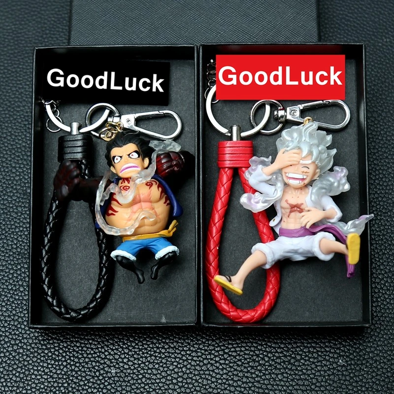 

5th Gear!!! 5ギア Monkey D. Luffy ONE PIECE Key Chain Sun God Figure Gift Box Birthday Bag Pendant Accessories Fight Anime New