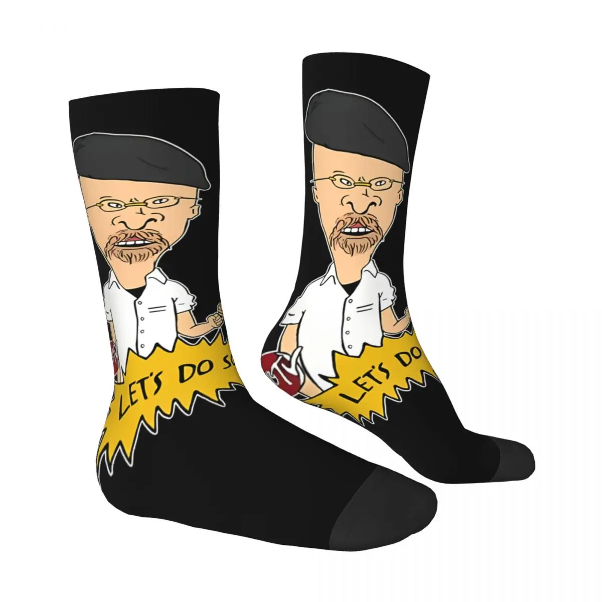 Носки компрессионные мужские в стиле Харадзюку счастливые Смешные винтажные